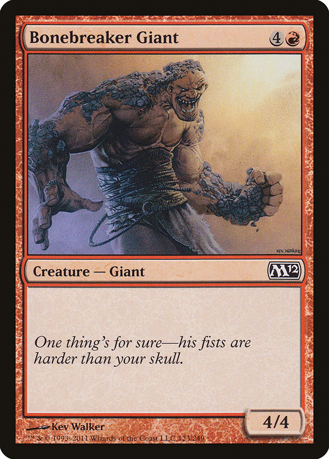 Bonebreaker Giant [Magic 2012] | Golgari Games