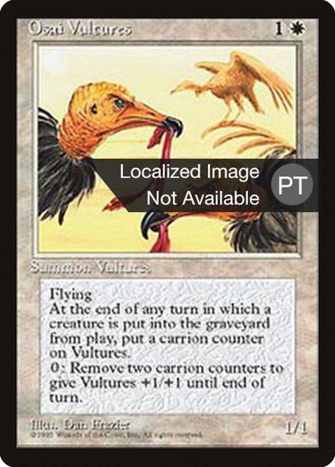 Osai Vultures [Fourth Edition (Foreign Black Border)] | Golgari Games