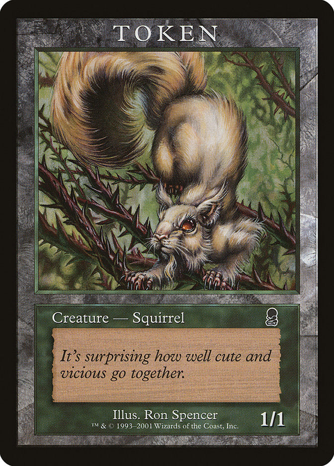 Squirrel Token [Magic Player Rewards 2002] | Golgari Games