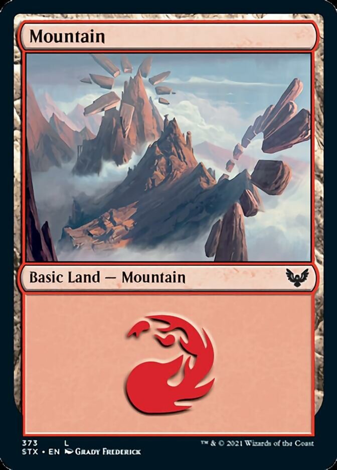 Mountain (373) [Strixhaven: School of Mages] | Local Legends