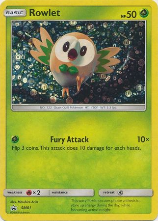 Rowlet (SM01) (General Mills Promo) [Sun & Moon: Black Star Promos] | Golgari Games