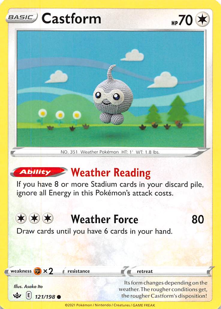 Castform (121/198) [Sword & Shield: Chilling Reign] | Local Legends