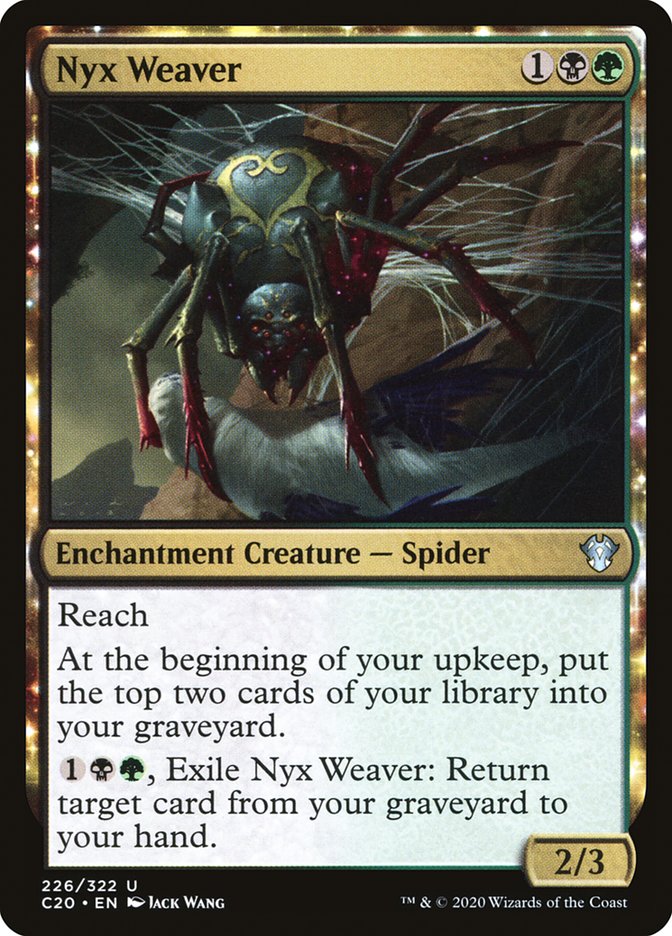 Nyx Weaver [Commander 2020] | Golgari Games