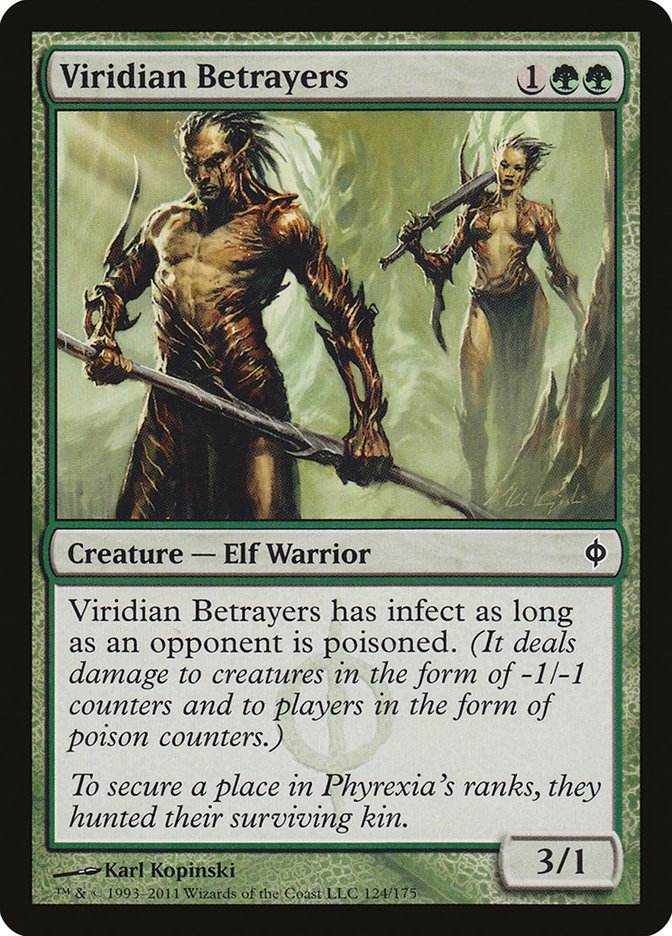 Viridian Betrayers [New Phyrexia] | Golgari Games