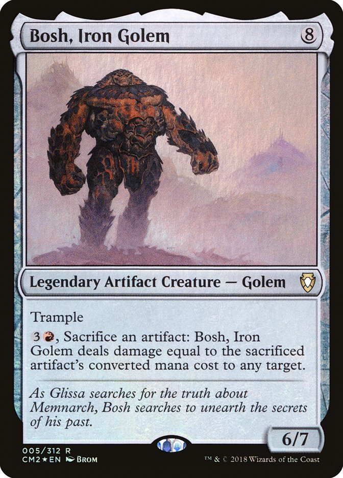 Bosh, Iron Golem [Commander Anthology Volume II] | Golgari Games