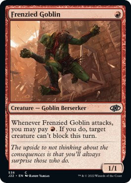 Frenzied Goblin [Jumpstart 2022] | Local Legends