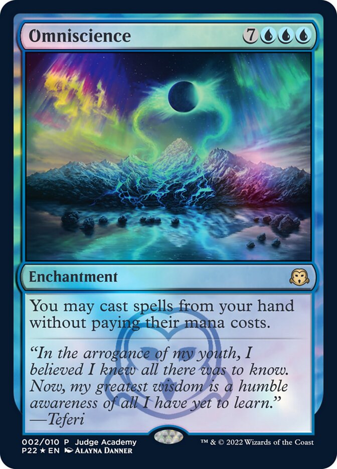 Omniscience [Judge Gift Cards 2022] | Local Legends