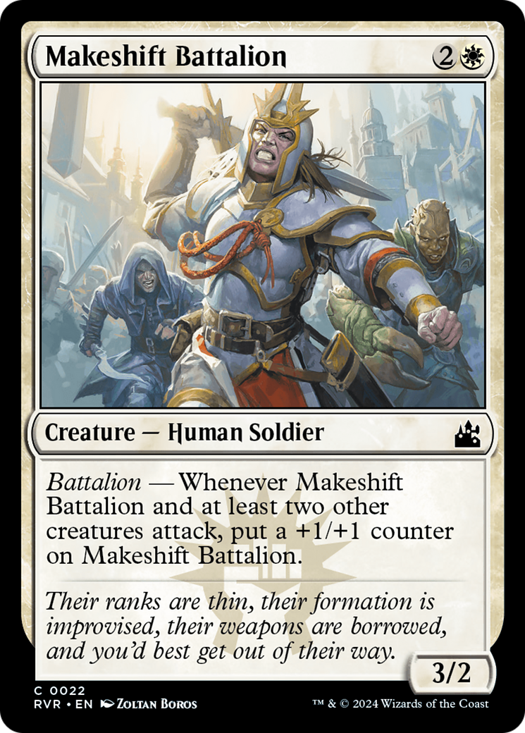 Makeshift Battalion [Ravnica Remastered] | Local Legends