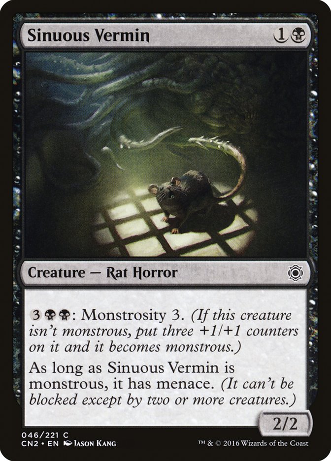 Sinuous Vermin [Conspiracy: Take the Crown] | Golgari Games