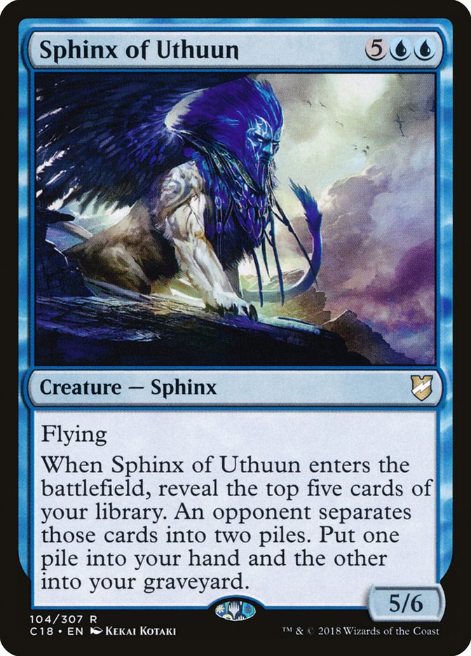 Sphinx of Uthuun [Commander 2018] | Golgari Games