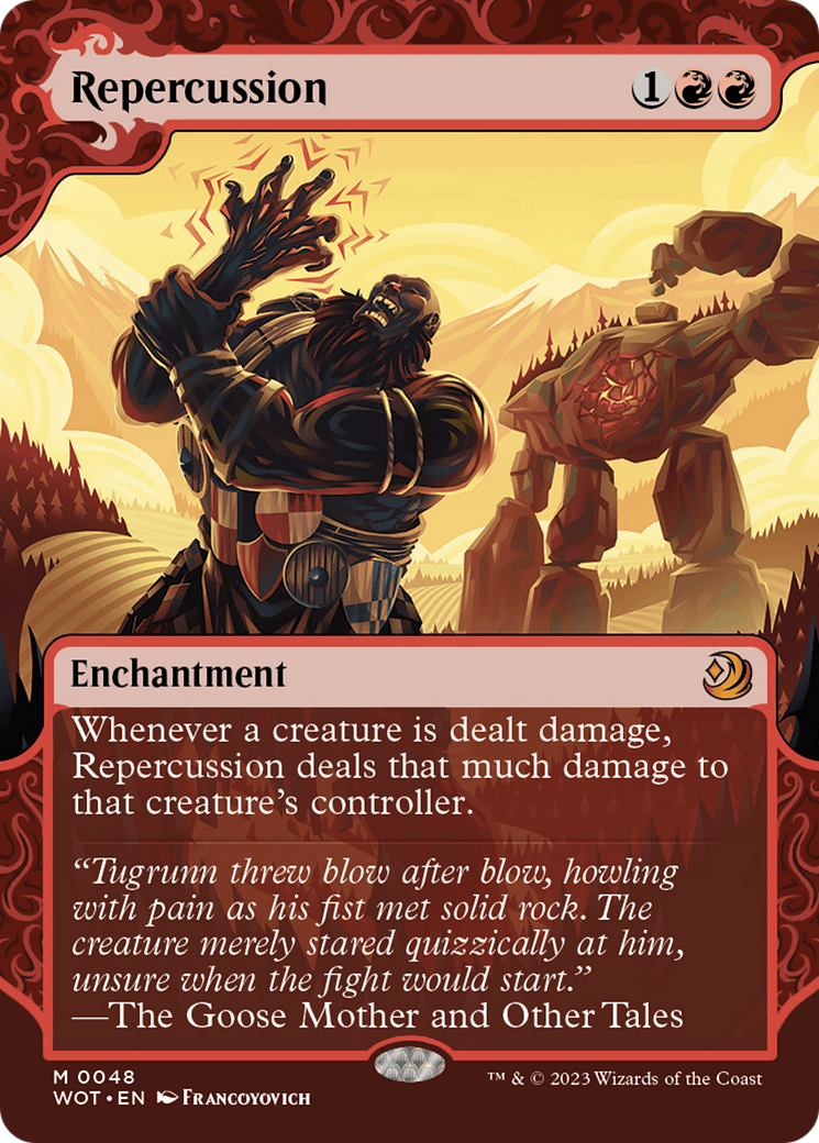 Repercussion [Wilds of Eldraine: Enchanting Tales] | Local Legends