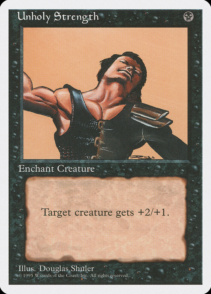 Unholy Strength [Fourth Edition] | Local Legends