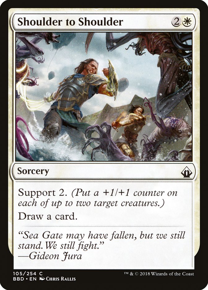 Shoulder to Shoulder [Battlebond] | Local Legends