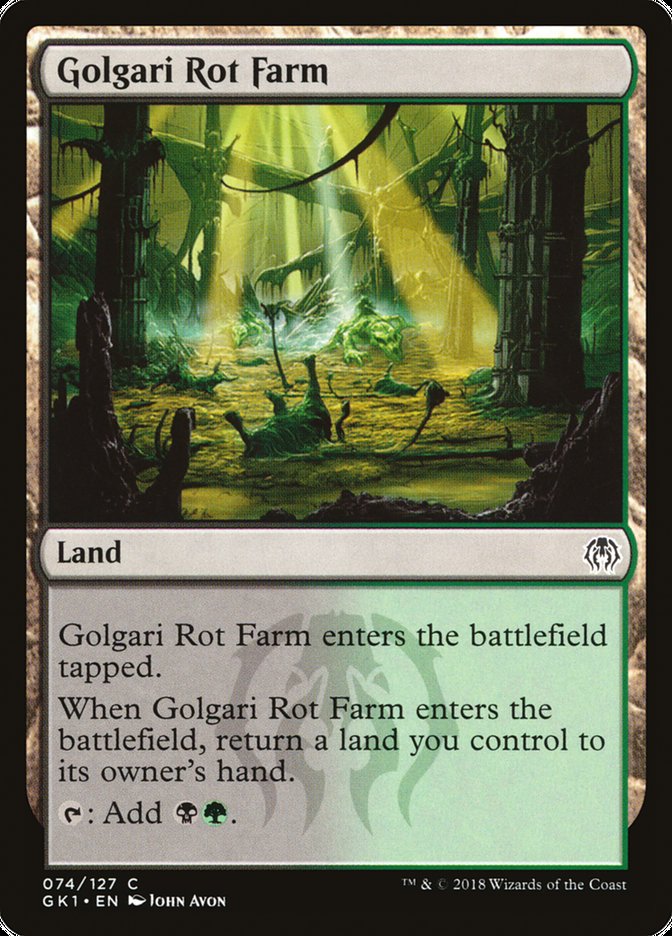 Golgari Rot Farm [Guilds of Ravnica Guild Kit] | Golgari Games