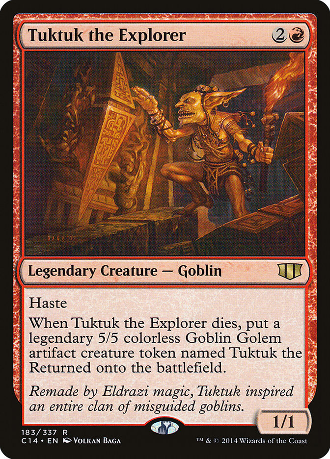 Tuktuk the Explorer [Commander 2014] | Golgari Games