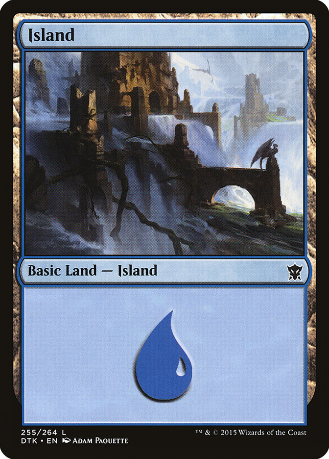 Island (255) [Dragons of Tarkir] | Golgari Games