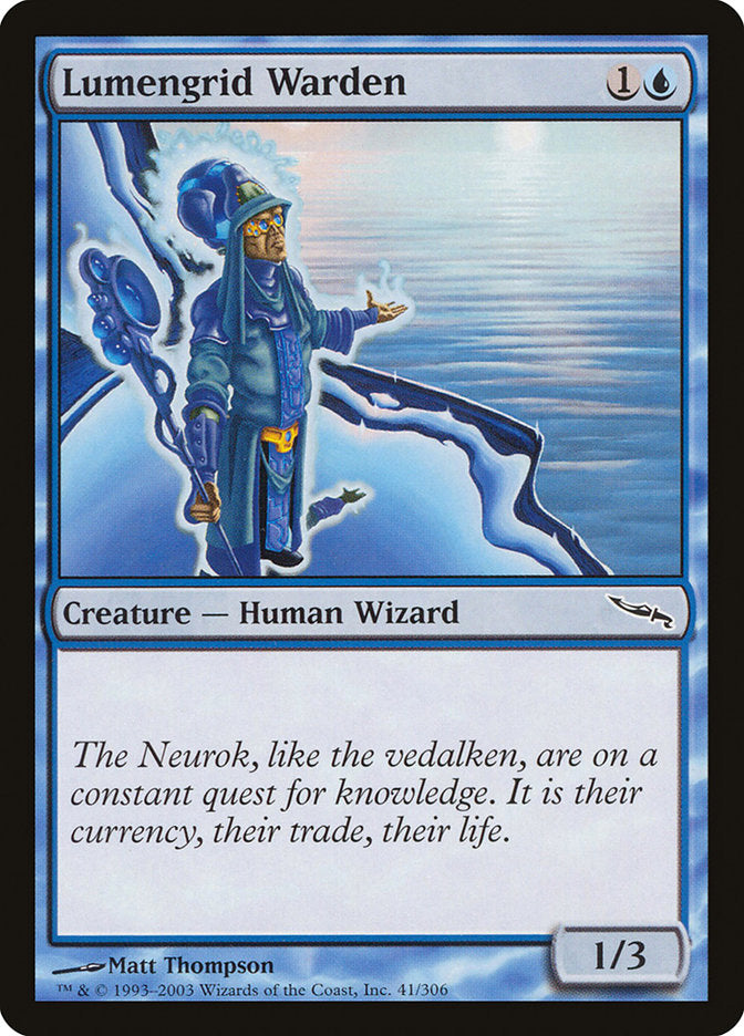 Lumengrid Warden [Mirrodin] | Local Legends