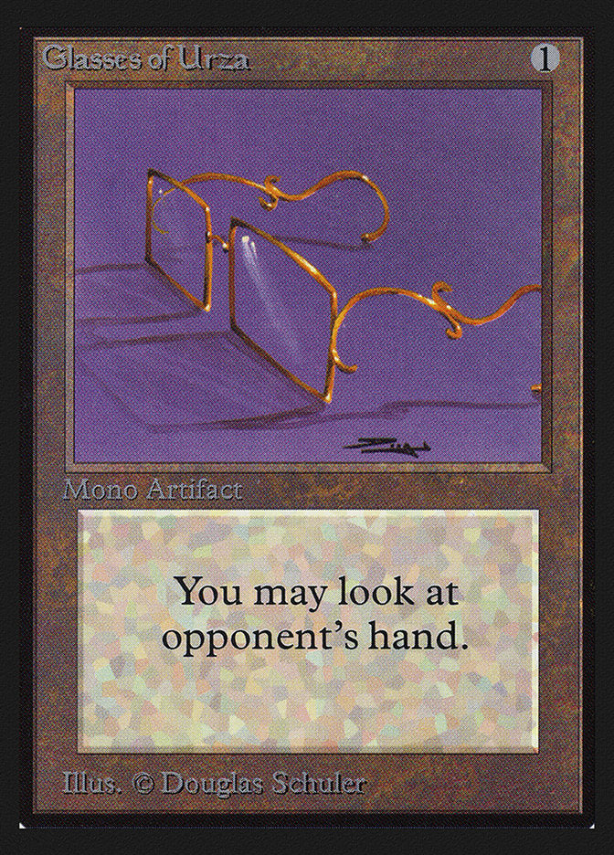 Glasses of Urza [International Collectors' Edition] | Local Legends
