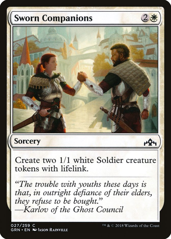 Sworn Companions [Guilds of Ravnica] | Local Legends