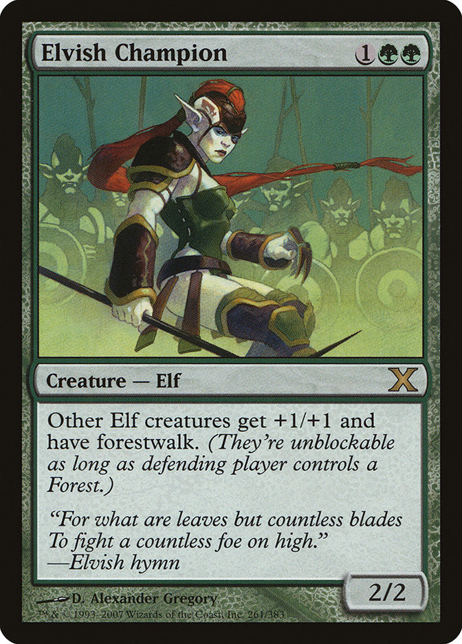 Elvish Champion [Tenth Edition] | Local Legends
