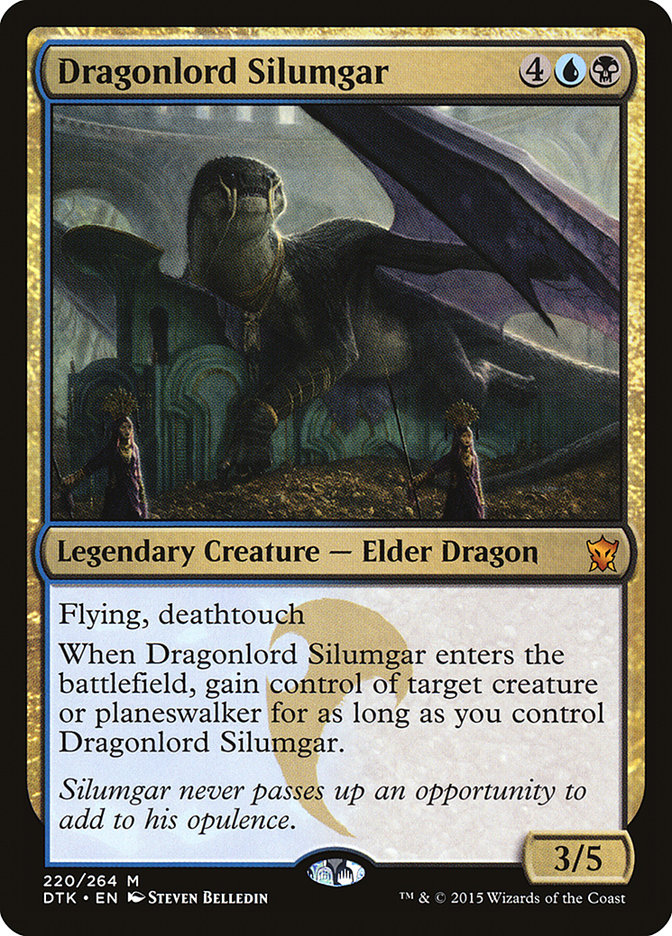 Dragonlord Silumgar [Dragons of Tarkir] | Golgari Games