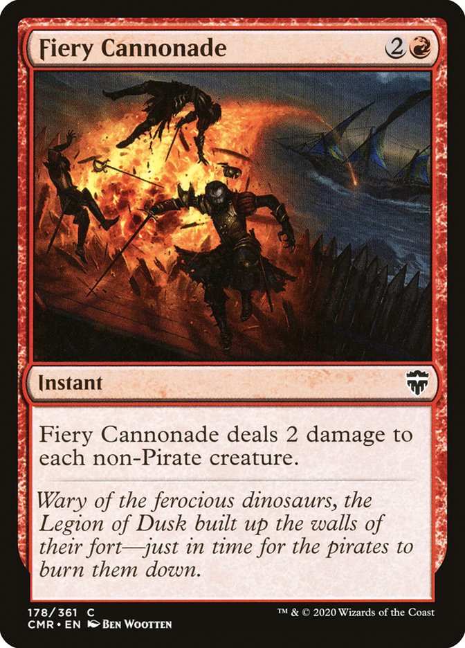 Fiery Cannonade [Commander Legends] | Golgari Games