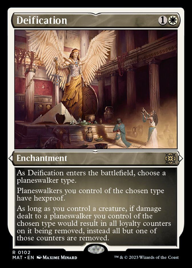 Deification (Foil Etched) [March of the Machine: The Aftermath] | Local Legends