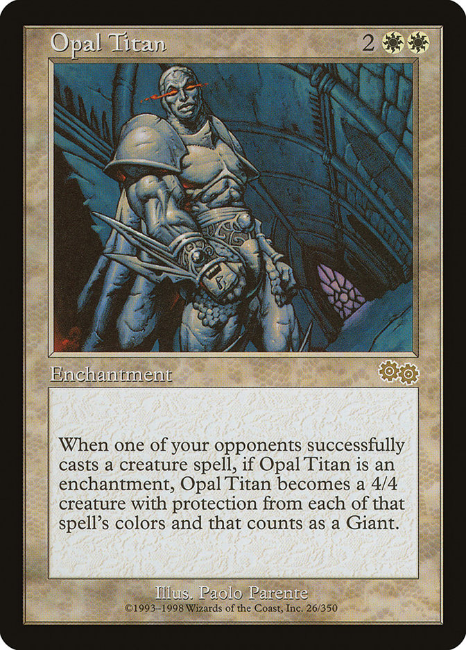 Opal Titan [Urza's Saga] | Local Legends