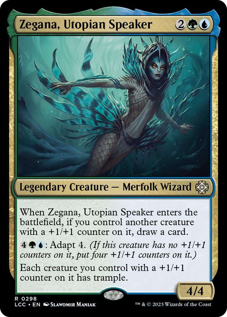 Zegana, Utopian Speaker [The Lost Caverns of Ixalan Commander] | Golgari Games