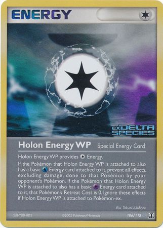 Holon Energy WP (106/113) (Stamped) [EX: Delta Species] | Golgari Games