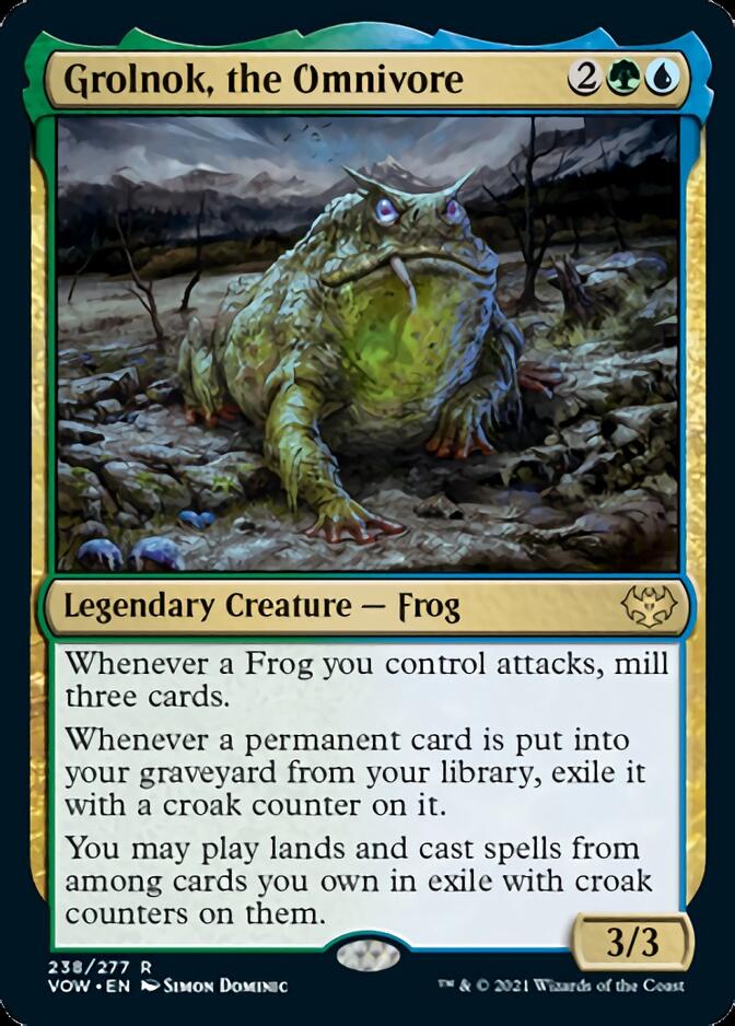 Grolnok, the Omnivore [Innistrad: Crimson Vow] | Golgari Games