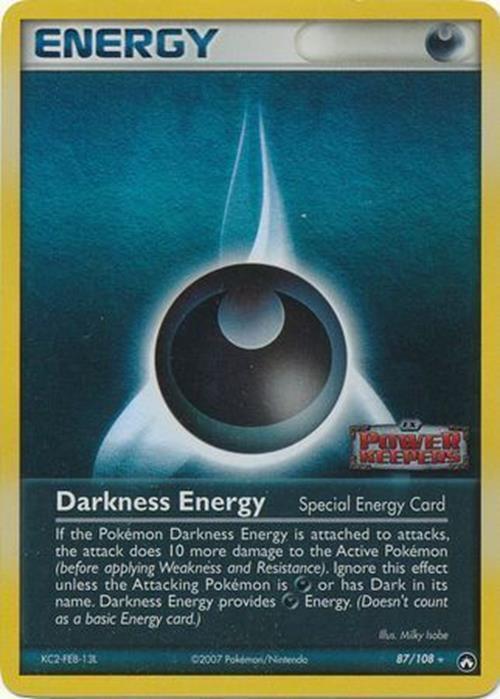 Darkness Energy (87/108) (Stamped) [EX: Power Keepers] | Golgari Games