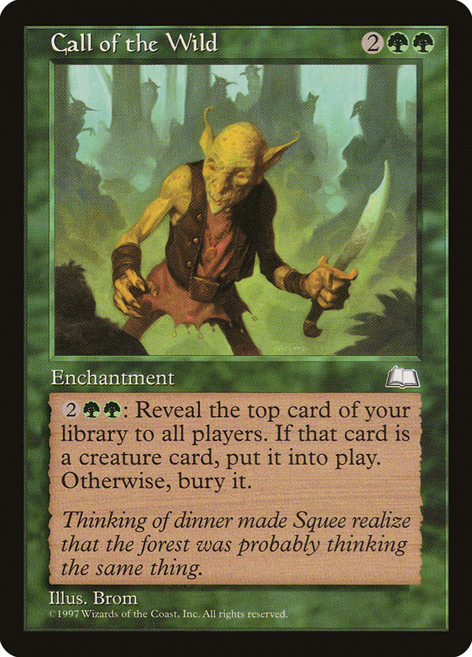 Call of the Wild [Weatherlight] | Local Legends
