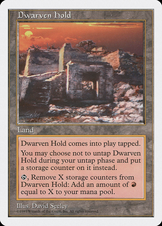 Dwarven Hold [Fifth Edition] | Local Legends