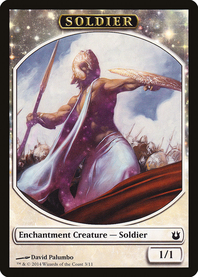 Soldier Token [Born of the Gods Tokens] | Local Legends