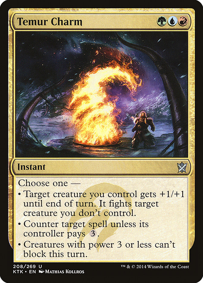 Temur Charm [Khans of Tarkir] | Local Legends