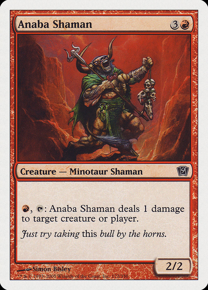 Anaba Shaman [Ninth Edition] | Golgari Games