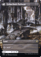 Brightclimb Pathway // Grimclimb Pathway (Borderless Alternate Art) [Zendikar Rising] | Local Legends