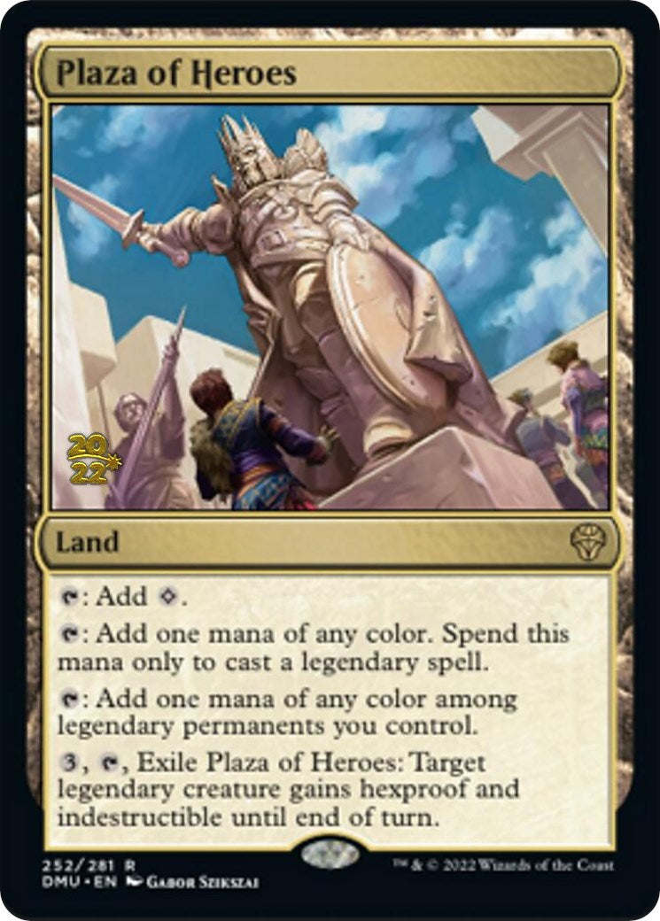 Plaza of Heroes [Dominaria United Prerelease Promos] | Local Legends