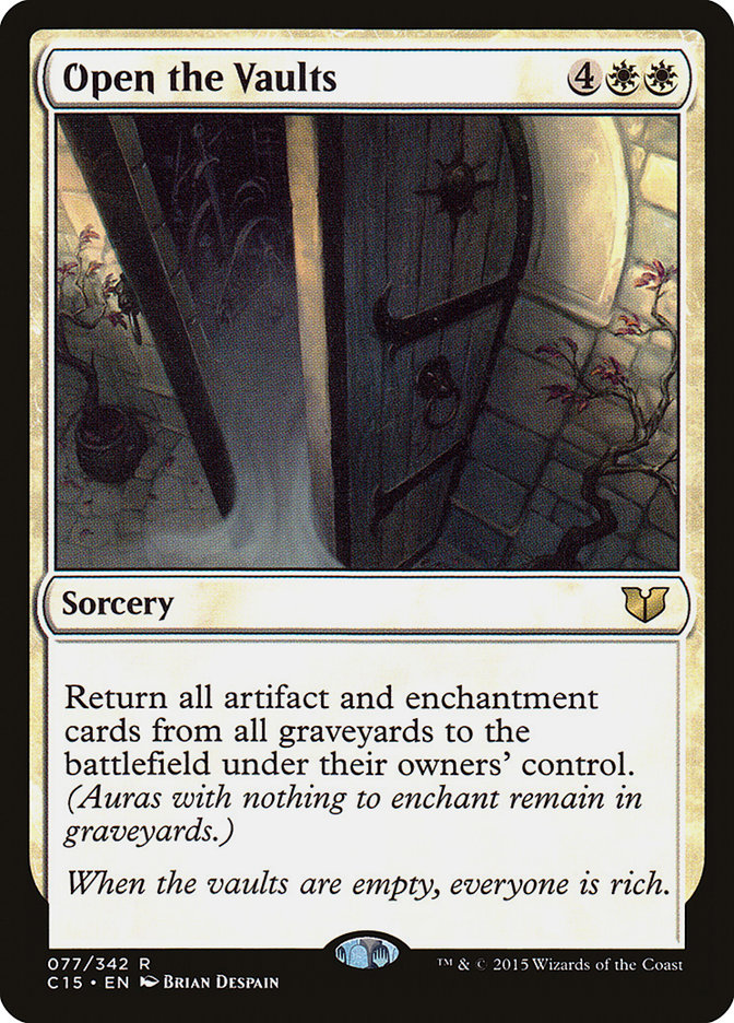 Open the Vaults [Commander 2015] | Local Legends