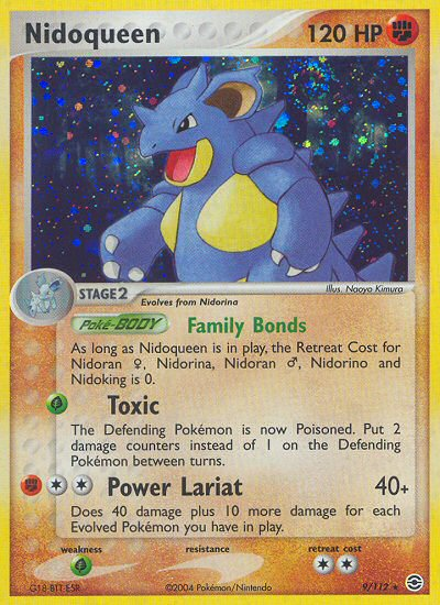 Nidoqueen (9/112) [EX: FireRed & LeafGreen] | Golgari Games