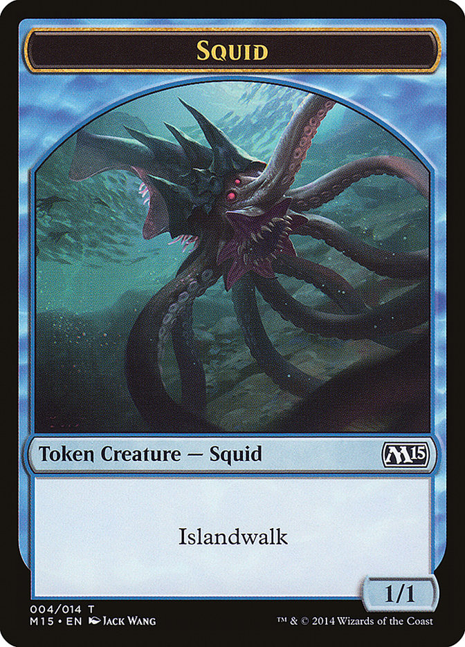 Squid Token [Magic 2015 Tokens] | Golgari Games