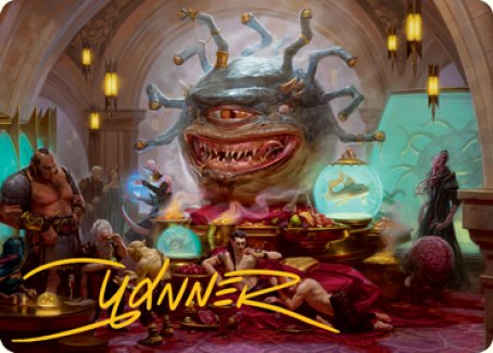 Xanathar, Guild Kingpin Art Card (Gold-Stamped Signature) [Dungeons & Dragons: Adventures in the Forgotten Realms Art Series] | Golgari Games