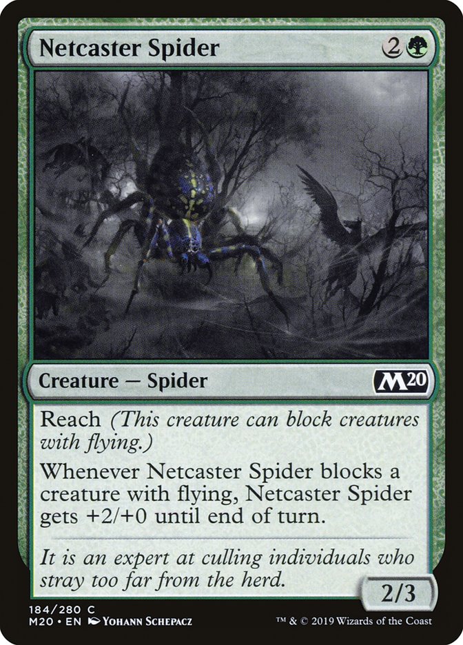 Netcaster Spider [Core Set 2020] | Golgari Games