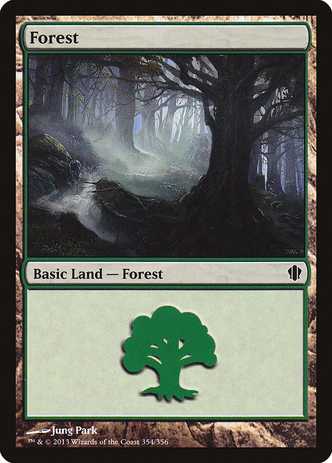 Forest (354) [Commander 2013] | Golgari Games