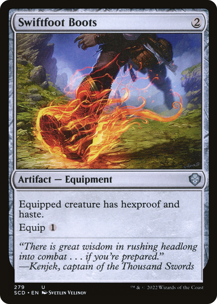 Swiftfoot Boots [Starter Commander Decks] | Local Legends