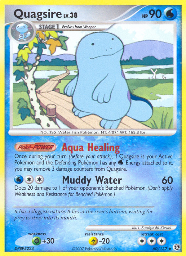 Quagsire (60/132) [Diamond & Pearl: Secret Wonders] | Golgari Games