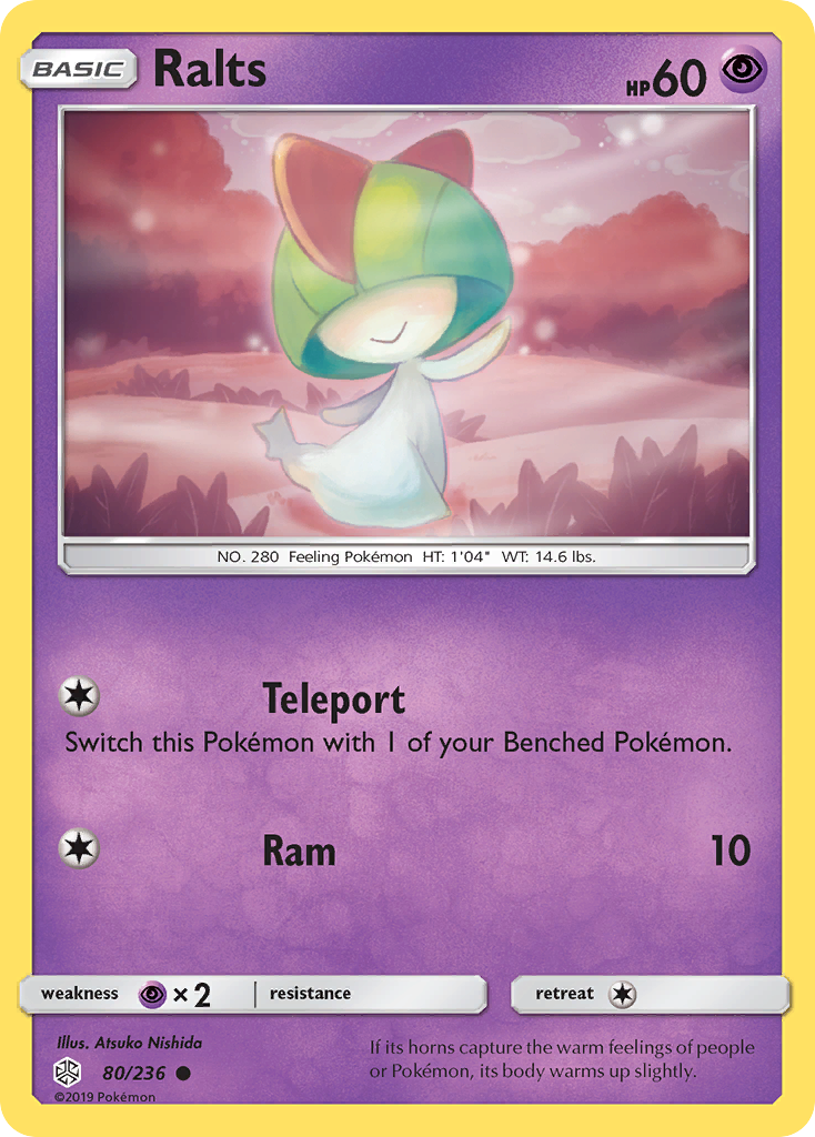 Ralts (80/236) [Sun & Moon: Cosmic Eclipse] | Golgari Games