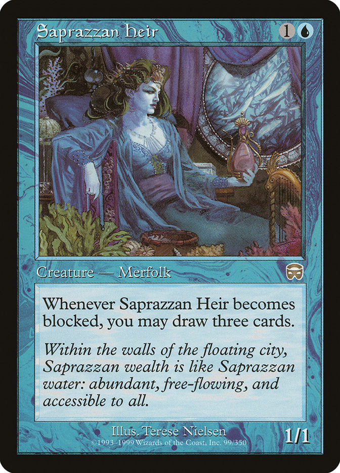 Saprazzan Heir [Mercadian Masques] | Local Legends
