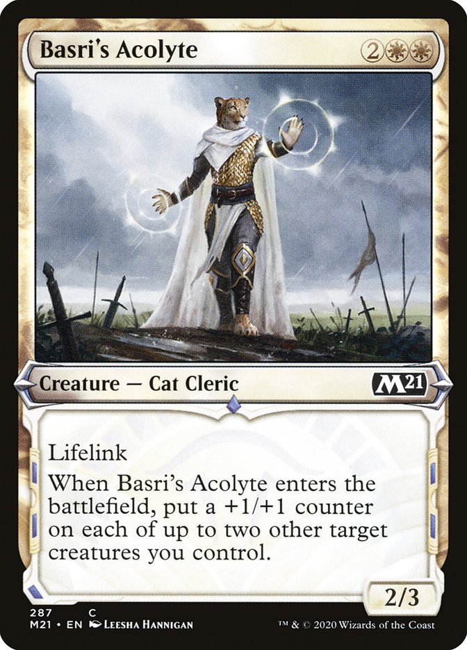 Basri's Acolyte (Showcase) [Core Set 2021] | Golgari Games